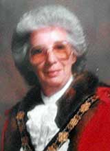 Picture of Cyng. Mrs. J.E. Neil. Mayor of Llanelli 1992 - 93 